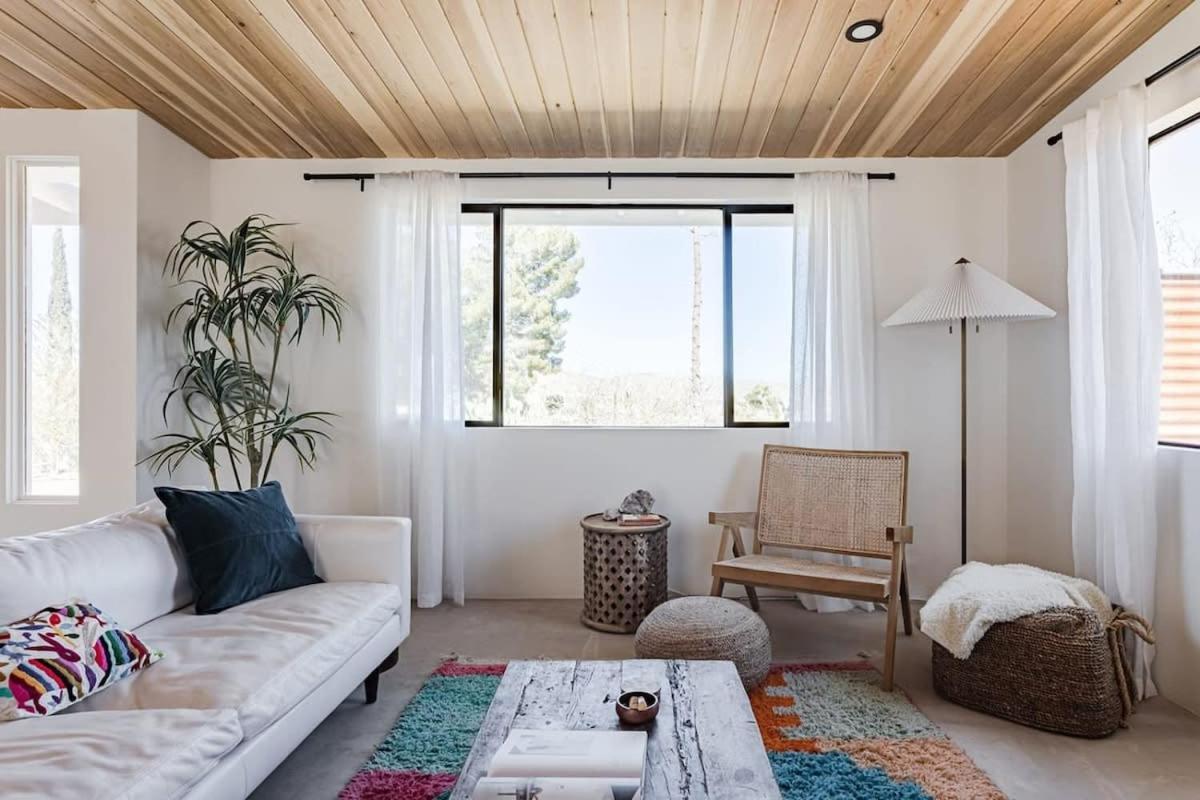Joshua Tree - Le Tout Petit W Hot Tub Exterior foto